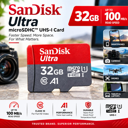Sandisk 32gb 32g ultra micro - 32g,