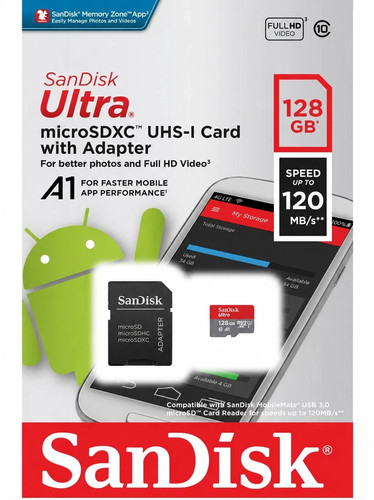 Sandisk ultra micro 128gb - micro, sd